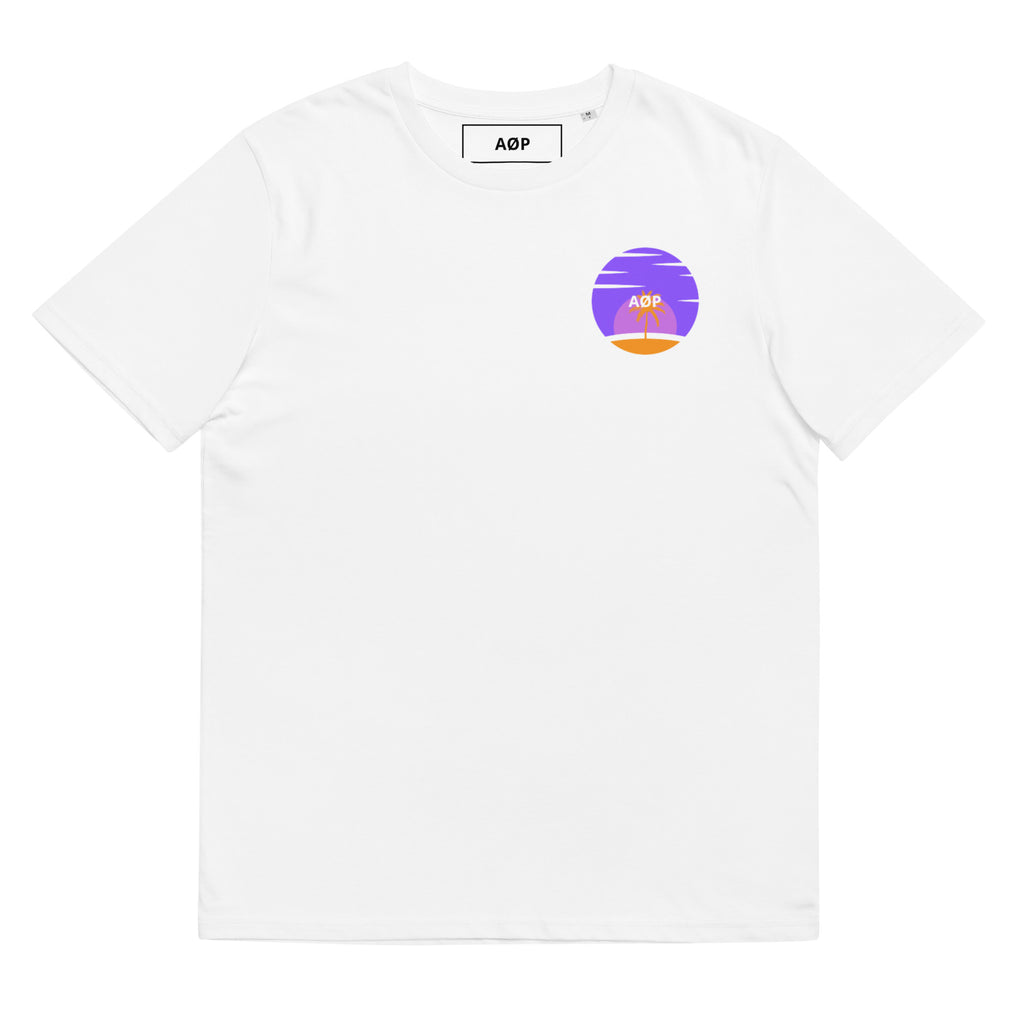 AØP Suso t-shirt - White/Purple