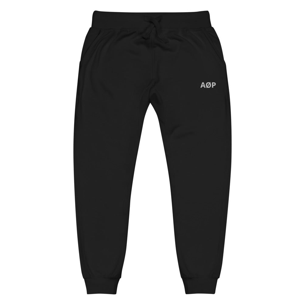 AØP SF Joggers - Black/White