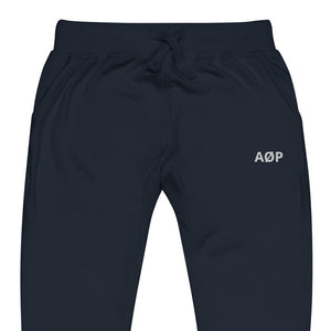 AØP SF joggers - Navy blue