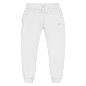 AØP Evi joggers - White/Royal blue