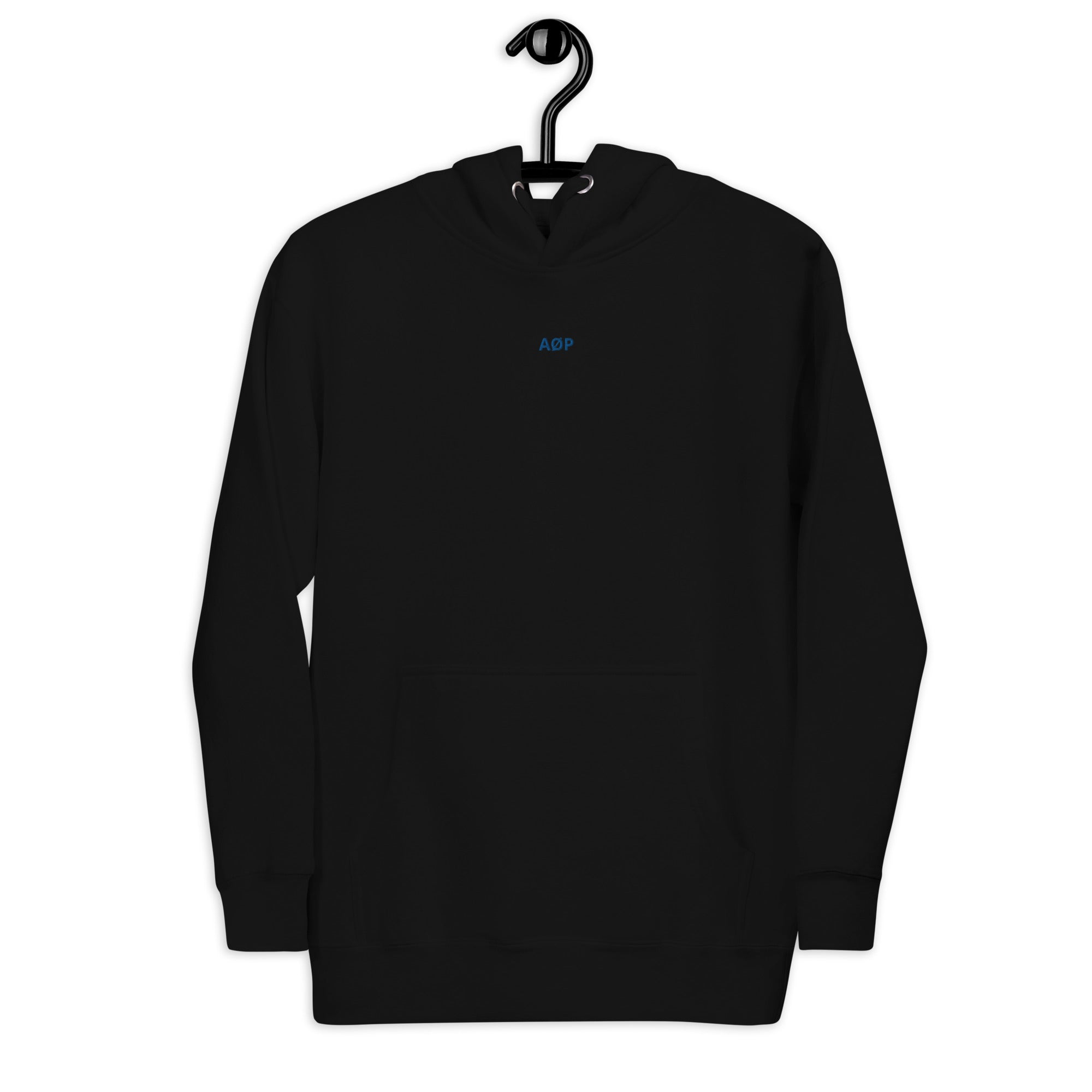 AØP Evi Hoodie - Black/Royal blue