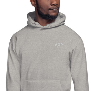 AØP SF hoodie - Grey/White