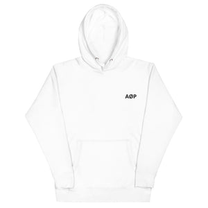 AØP SF hoodie - White/Black