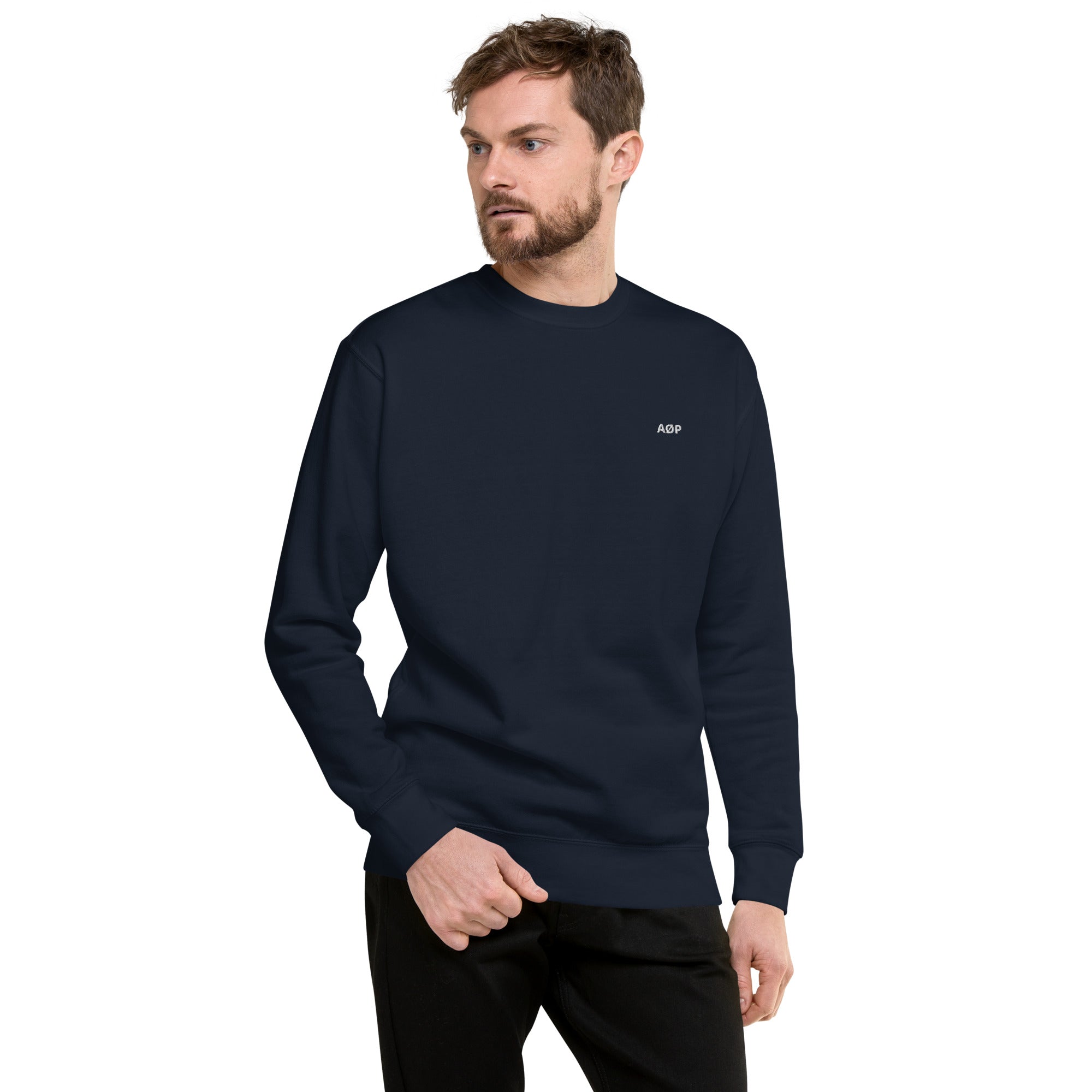 AØP SF Sweatshirt - Navy blue