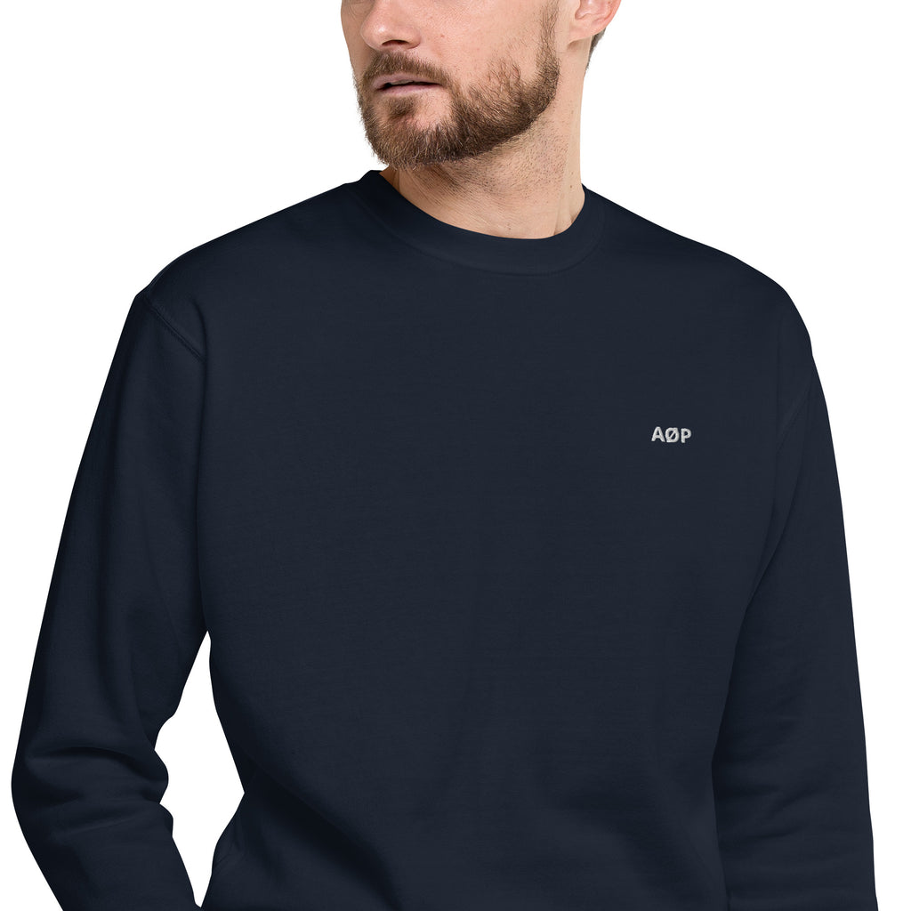 AØP SF Sweatshirt - Navy blue