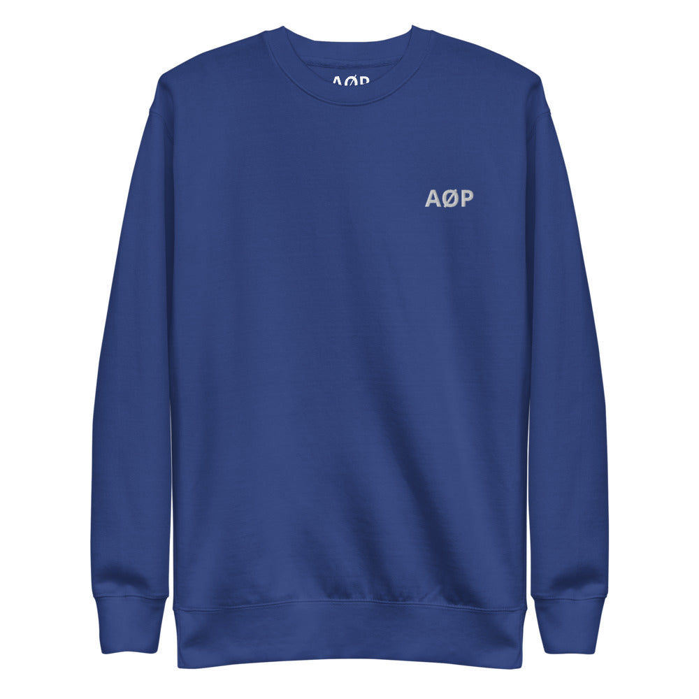 AØP SF sweatshirt - Royal blue